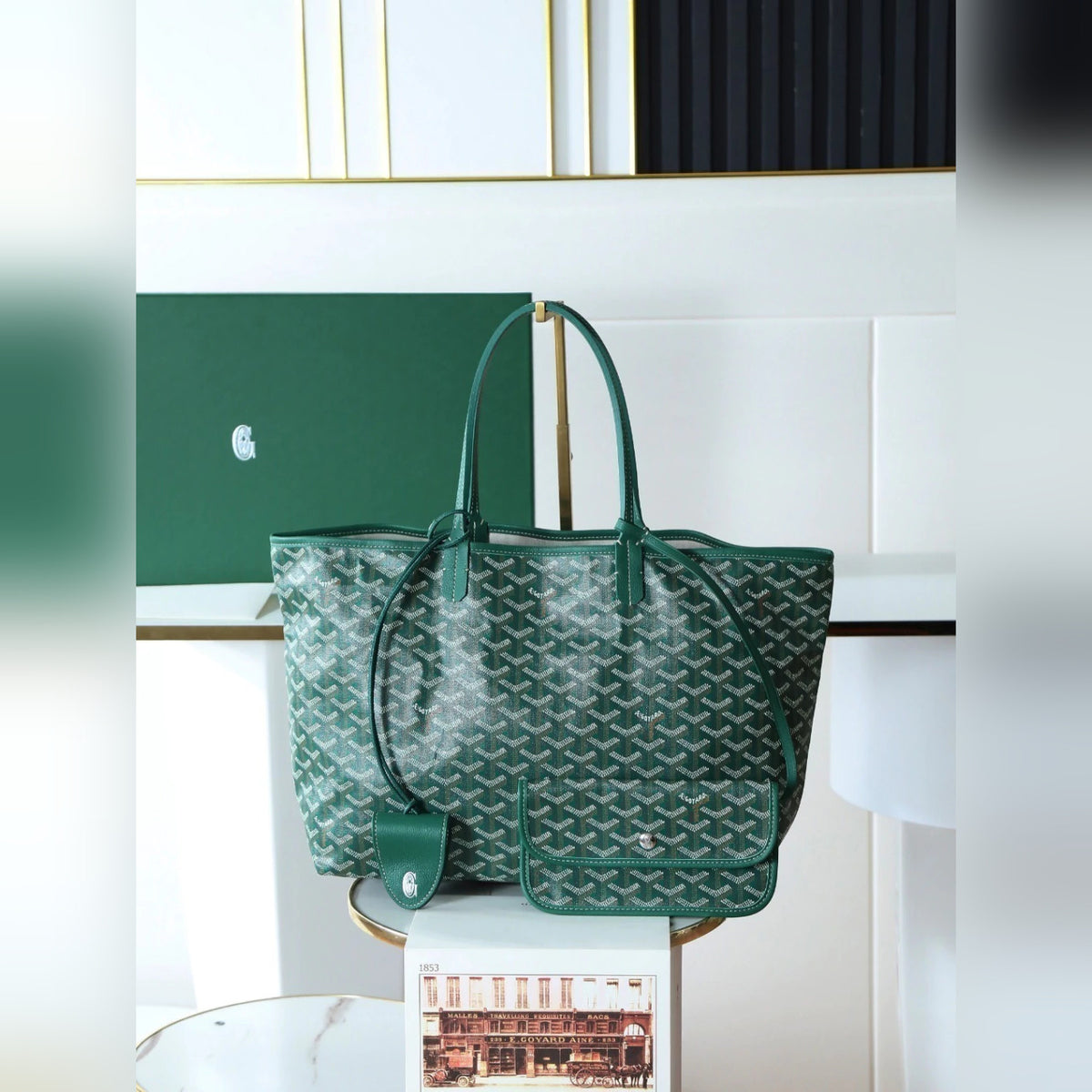 Goyard Saint Louis PM 13.4" (34 cm)