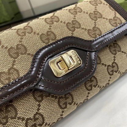 Gucci Jackie Continental Wallet 7.5" (19 cm)