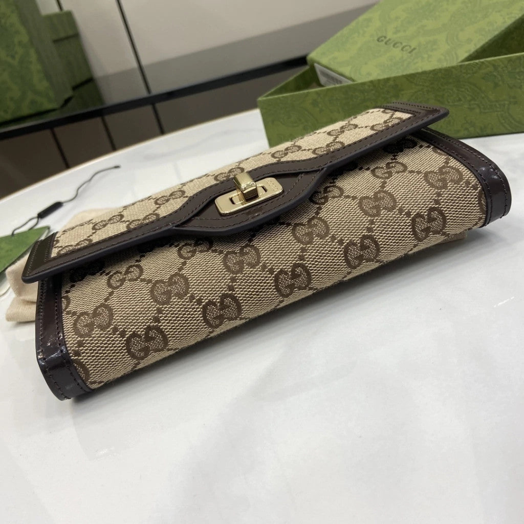 Gucci Jackie Continental Wallet 7.5" (19 cm)