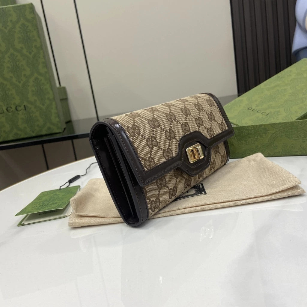 Gucci Jackie Continental Wallet 7.5" (19 cm)