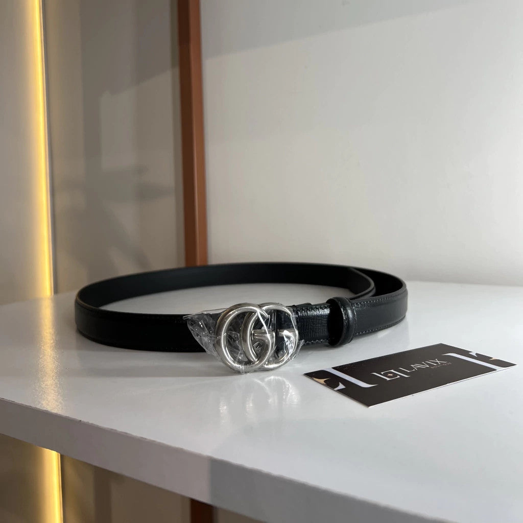 Gucci Double G Belt Black