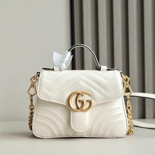 Gucci Heart Quilted 8.3" (21 cm)