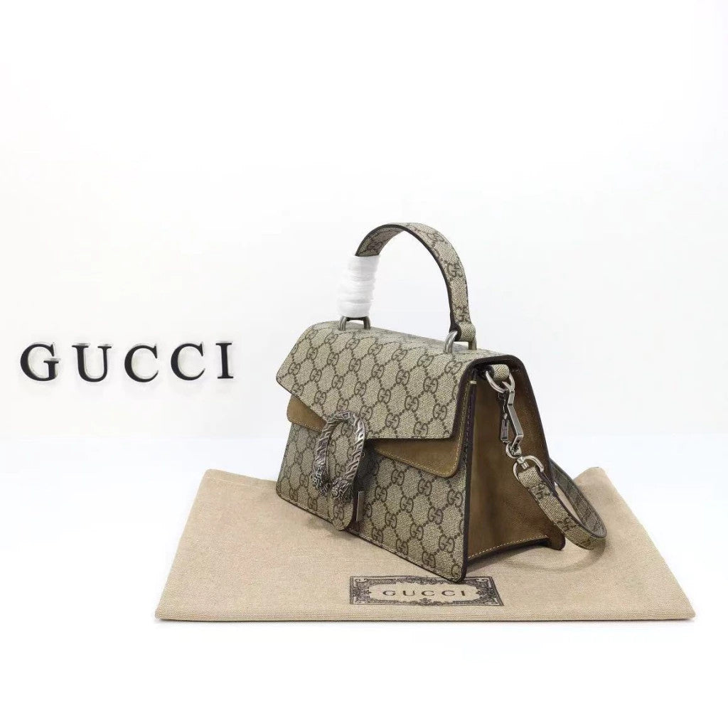 Gucci Dionysus Top Handle GG Supreme 11" (28 cm)