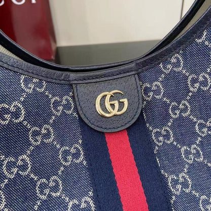 Gucci Giglio Large Denim Dark 19.7" (50 cm)