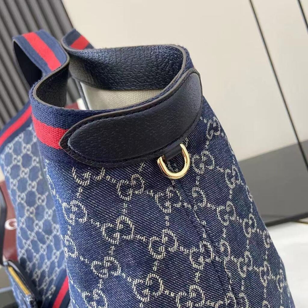 Gucci Giglio Large Denim Dark 19.7" (50 cm)