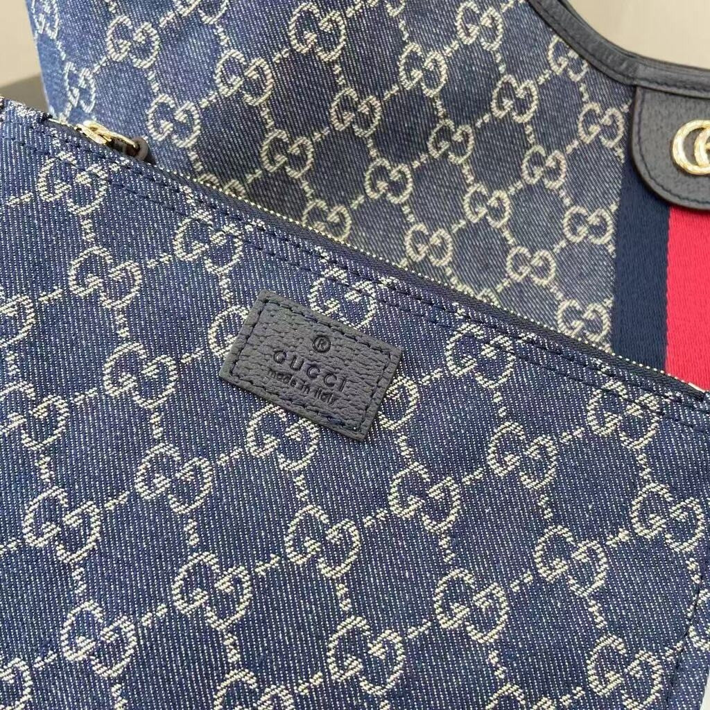 Gucci Giglio Large Denim Dark 19.7" (50 cm)