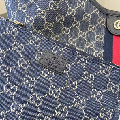 Gucci Giglio Large Denim Dark 19.7" (50 cm)