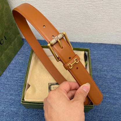 Gucci Equestrian Legacy Belt 30 mm