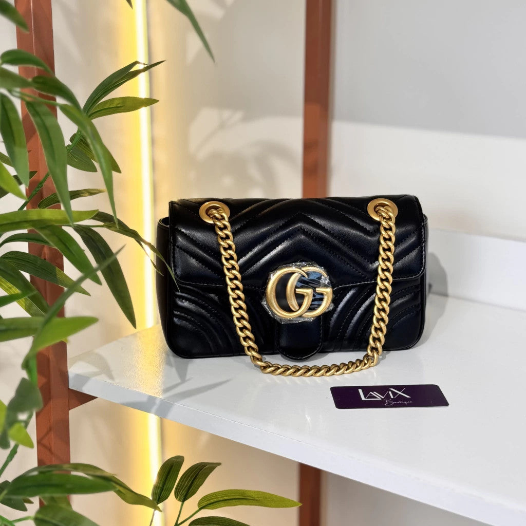 Gucci GG Marmont Black 8.7" (22 cm)
