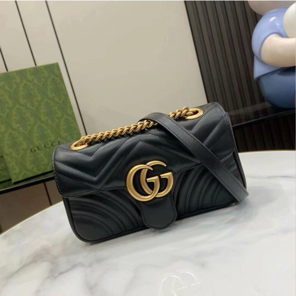Gucci GG Marmont Black 8.7" (22 cm)