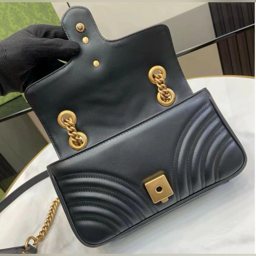 Gucci GG Marmont Black 8.7" (22 cm)
