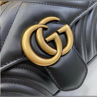 Gucci GG Marmont Black 8.7" (22 cm)