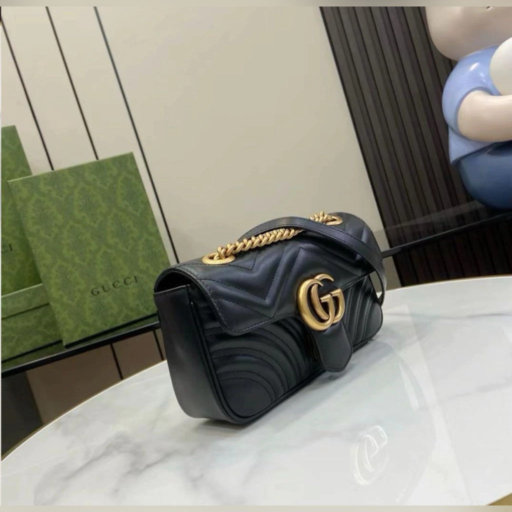 Gucci GG Marmont Black 8.7" (22 cm)
