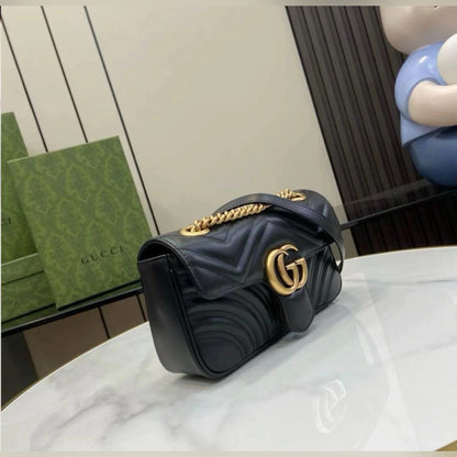 Gucci GG Marmont Black 8.7" (22 cm)