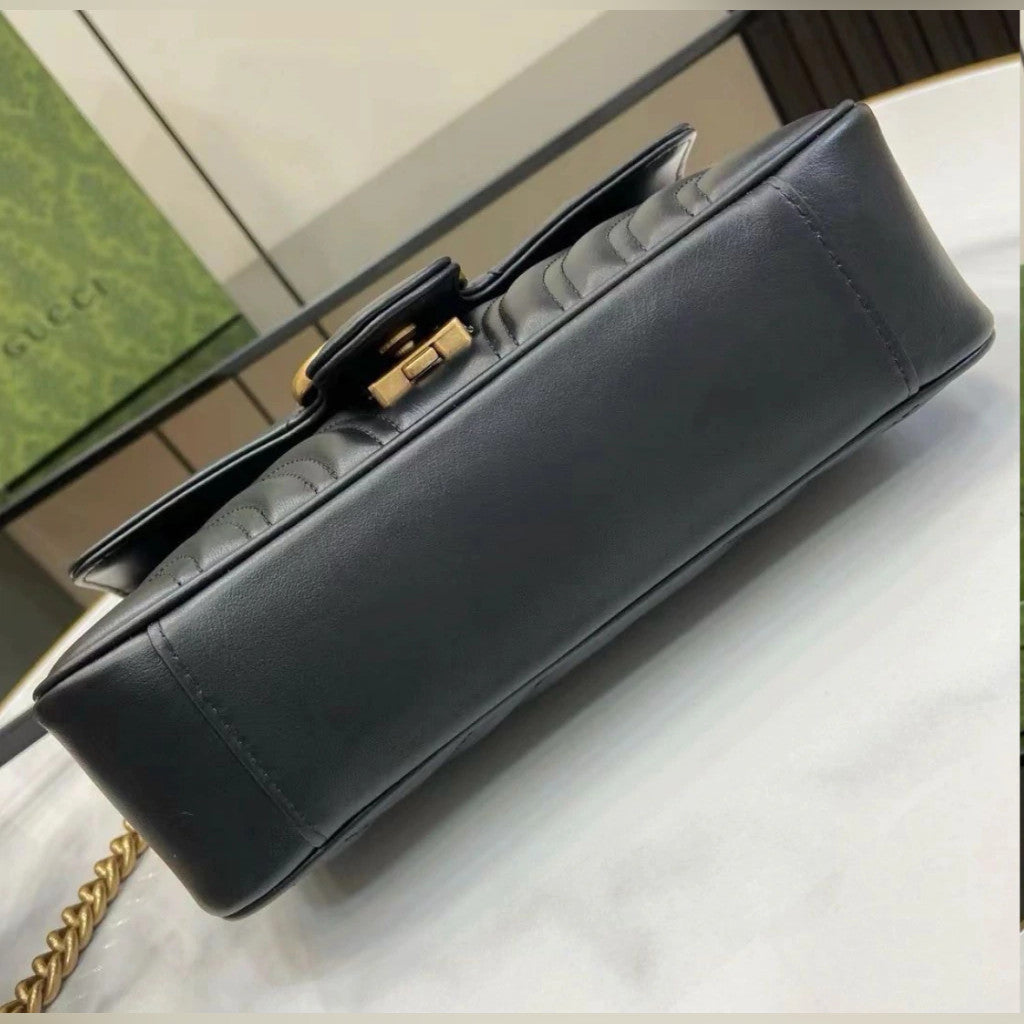 Gucci GG Marmont Black 8.7" (22 cm)