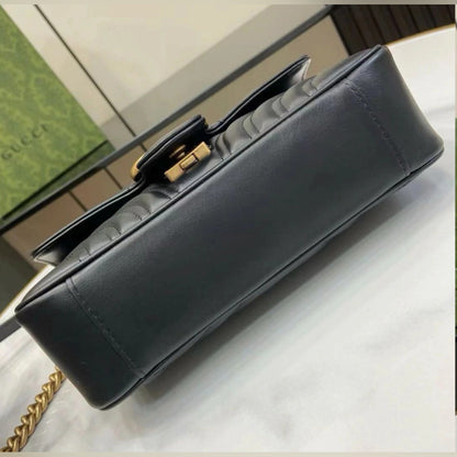 Gucci GG Marmont Black 8.7" (22 cm)