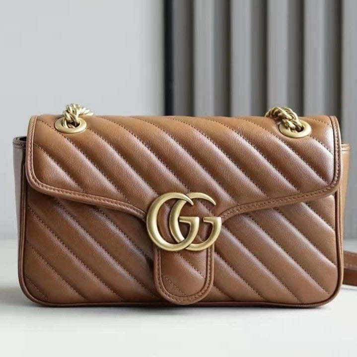 Gucci GG Marmont Caramel 10.2" (26 cm)