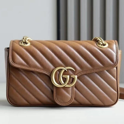 Gucci GG Marmont Caramel 10.2" (26 cm)