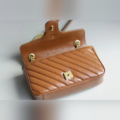 Gucci GG Marmont Caramel 10.2" (26 cm)