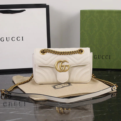 Gucci GG Marmont Off-White 8.7" (22 cm)