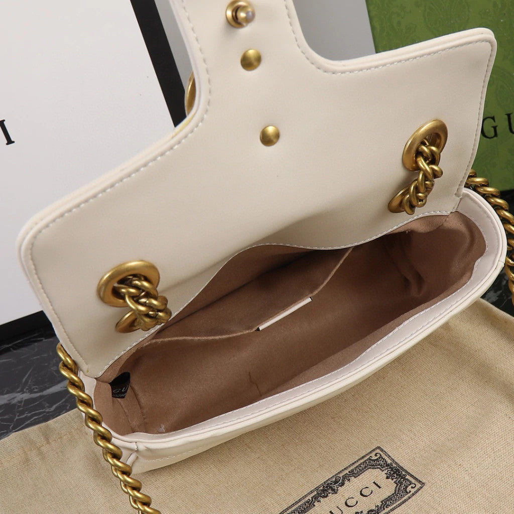 Gucci GG Marmont Off-White 8.7" (22 cm)