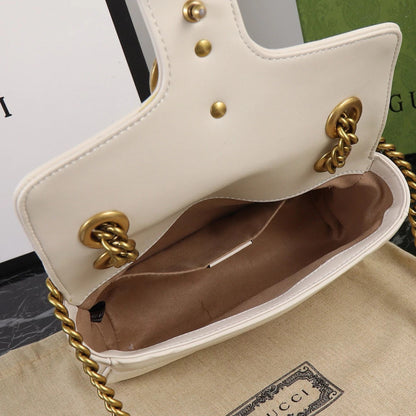 Gucci GG Marmont Off-White 8.7" (22 cm)