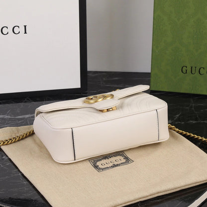Gucci GG Marmont Off-White 8.7" (22 cm)