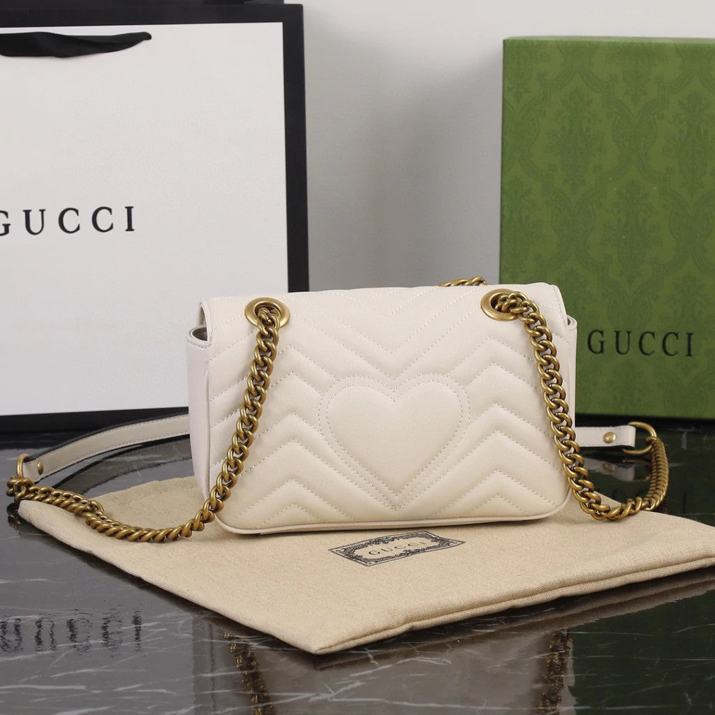 Gucci GG Marmont Off-White 8.7" (22 cm)