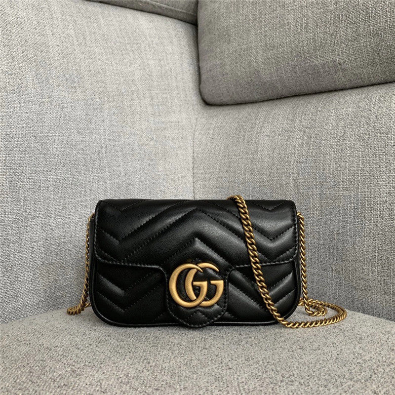 Gucci GG Marmont Super Mini 6.5" (16.5 cm)