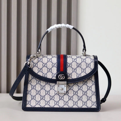 Gucci Ophidia GG Navy Blue 9.8" (25 cm)