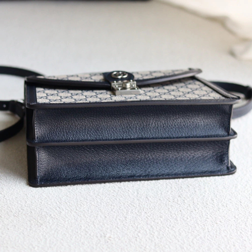 Gucci Ophidia GG Navy Blue 9.8" (25 cm)