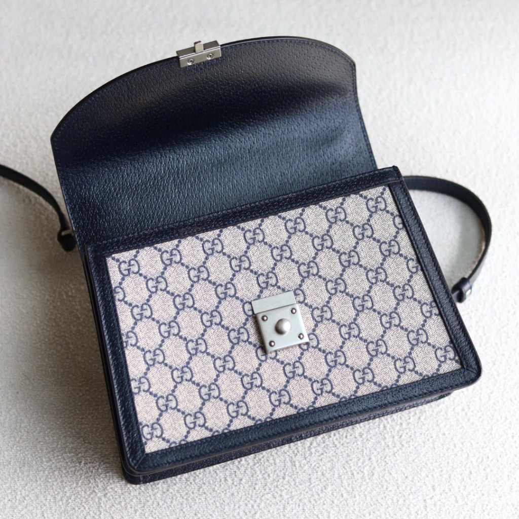 Gucci Ophidia GG Navy Blue 9.8" (25 cm)