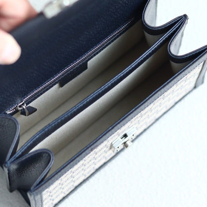 Gucci Ophidia GG Navy Blue 9.8" (25 cm)