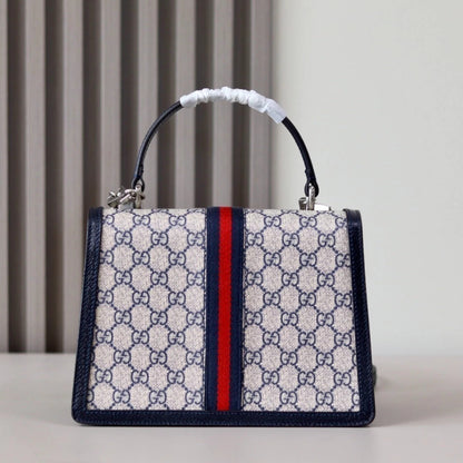 Gucci Ophidia GG Navy Blue 9.8" (25 cm)