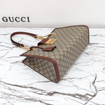 Gucci Padlock GG Supreme Caramel 13.8" (35 cm)