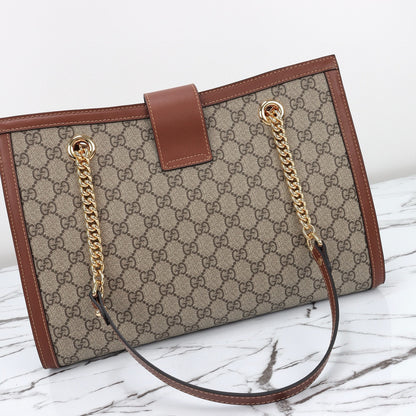 Gucci Padlock GG Supreme Caramel 13.8" (35 cm)