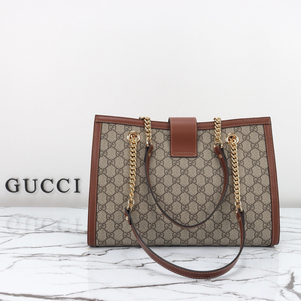 Gucci Padlock GG Supreme Caramel 13.8" (35 cm)