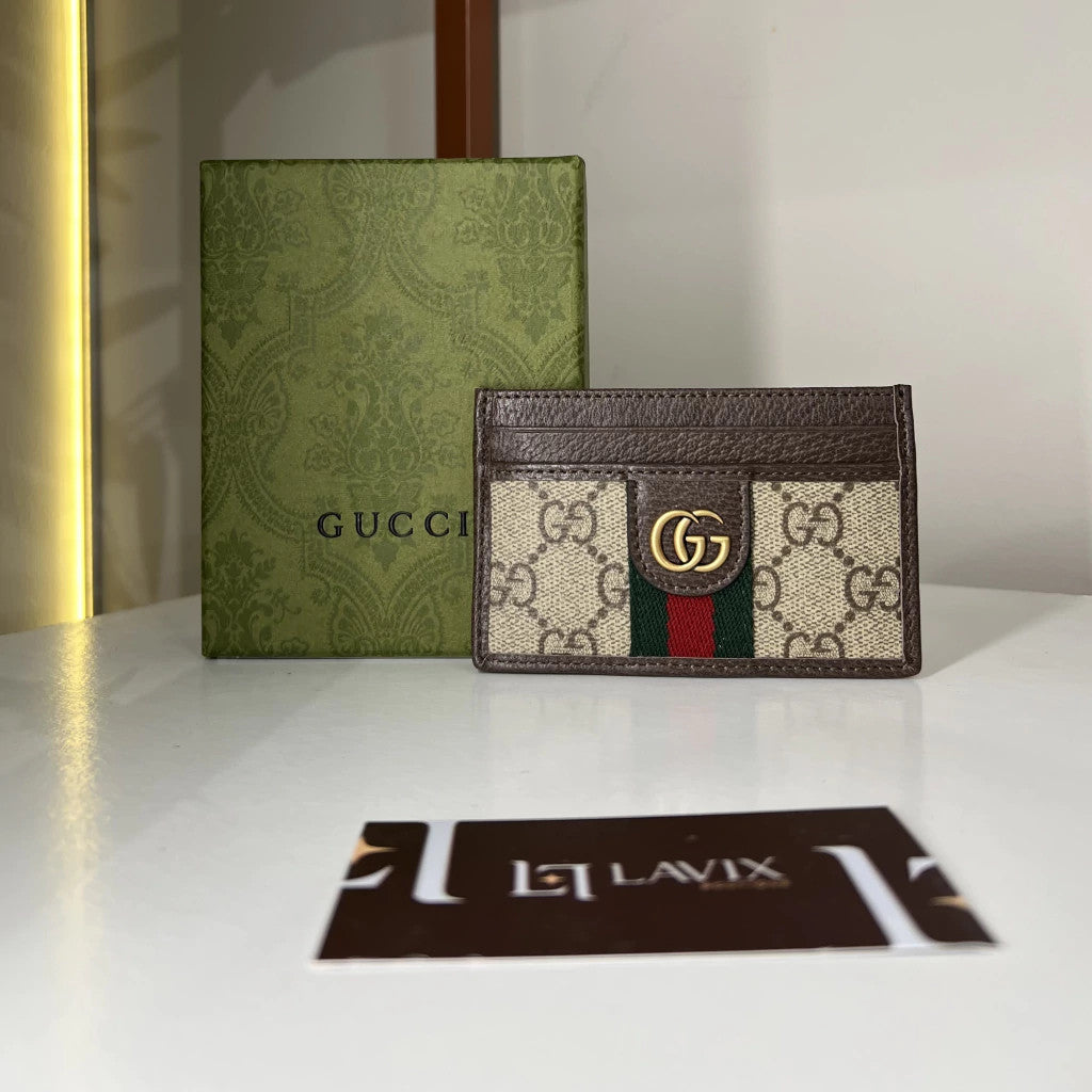 Gucci Card Holder Ophidia 4.3" (11 cm)