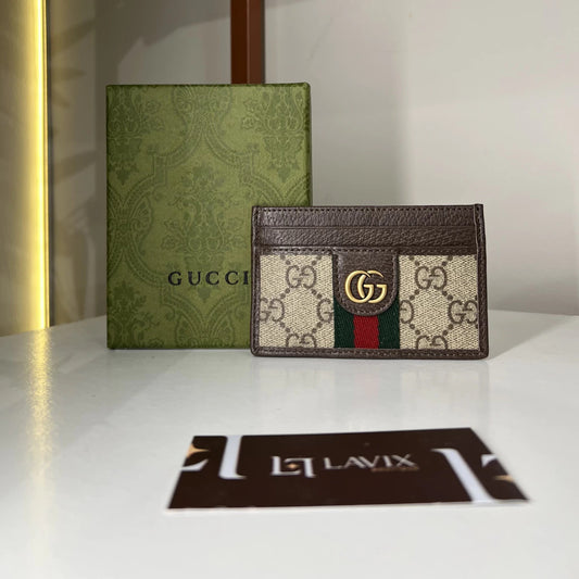 Gucci Card Holder Ophidia 4.3" (11 cm)