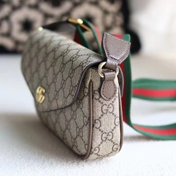 Gucci Classic Trio Heritage GG Supreme 7.9" (20 cm)