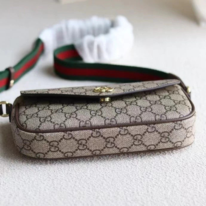 Gucci Classic Trio Heritage GG Supreme 7.9" (20 cm)