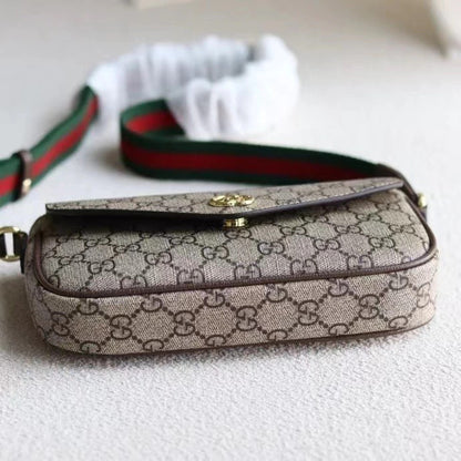 Gucci Classic Trio Heritage GG Supreme 7.9" (20 cm)