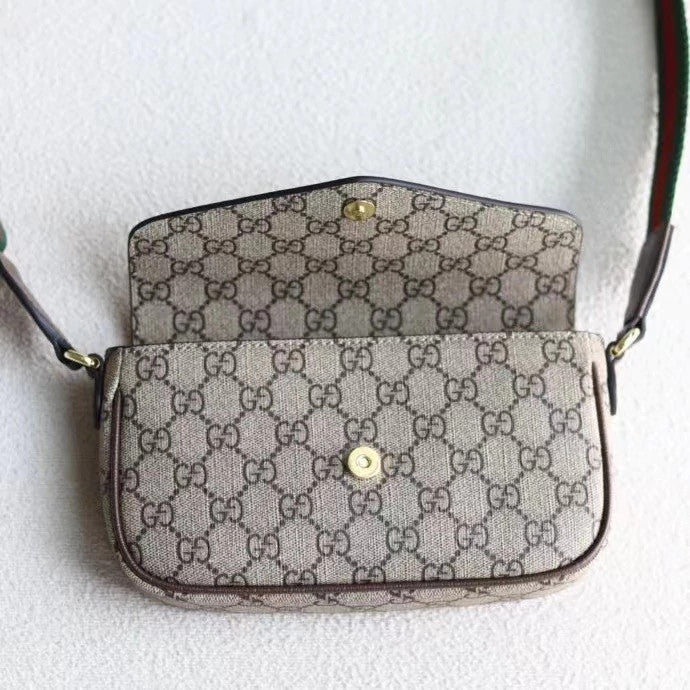 Gucci Classic Trio Heritage GG Supreme 7.9" (20 cm)