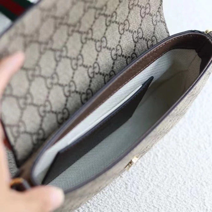 Gucci Classic Trio Heritage GG Supreme 7.9" (20 cm)