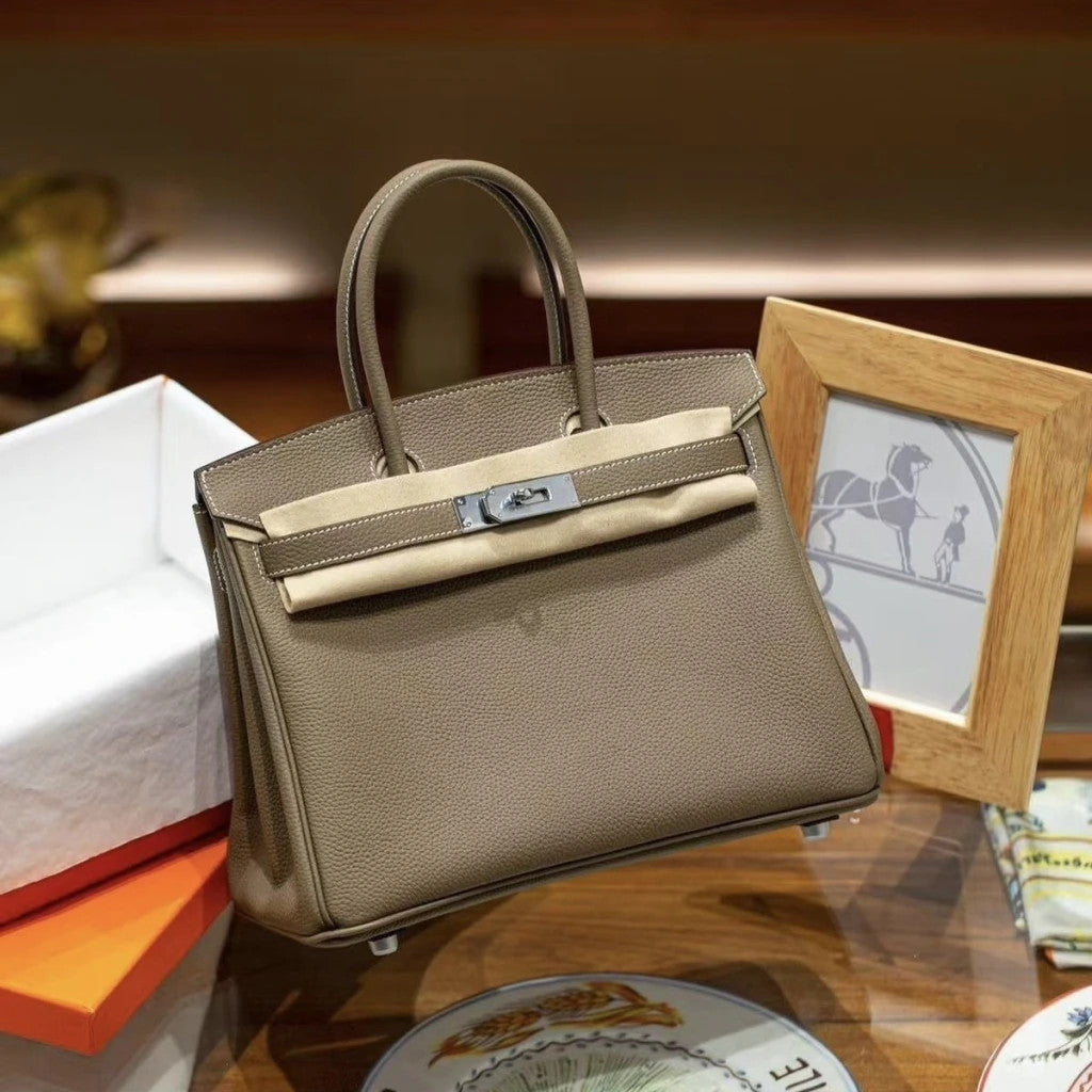 Hermès Birkin 25 Togo Etoupe 9.8" (25 cm)