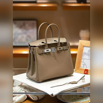 Hermès Birkin 25 Togo Etoupe 9.8" (25 cm)