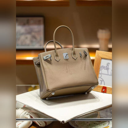 Hermès Birkin 25 Togo Etoupe 9.8" (25 cm)