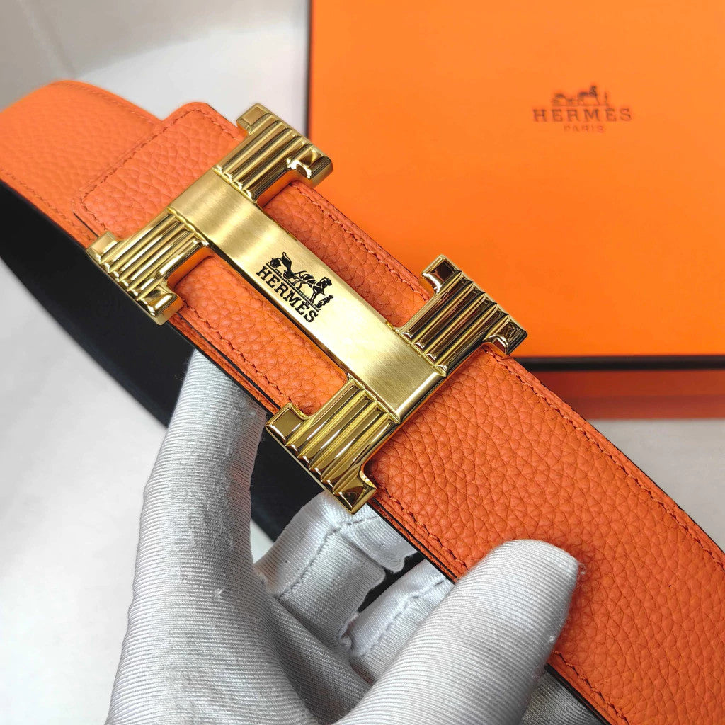 Hermès Constance Belt H Guillochée Buckle 38 mm