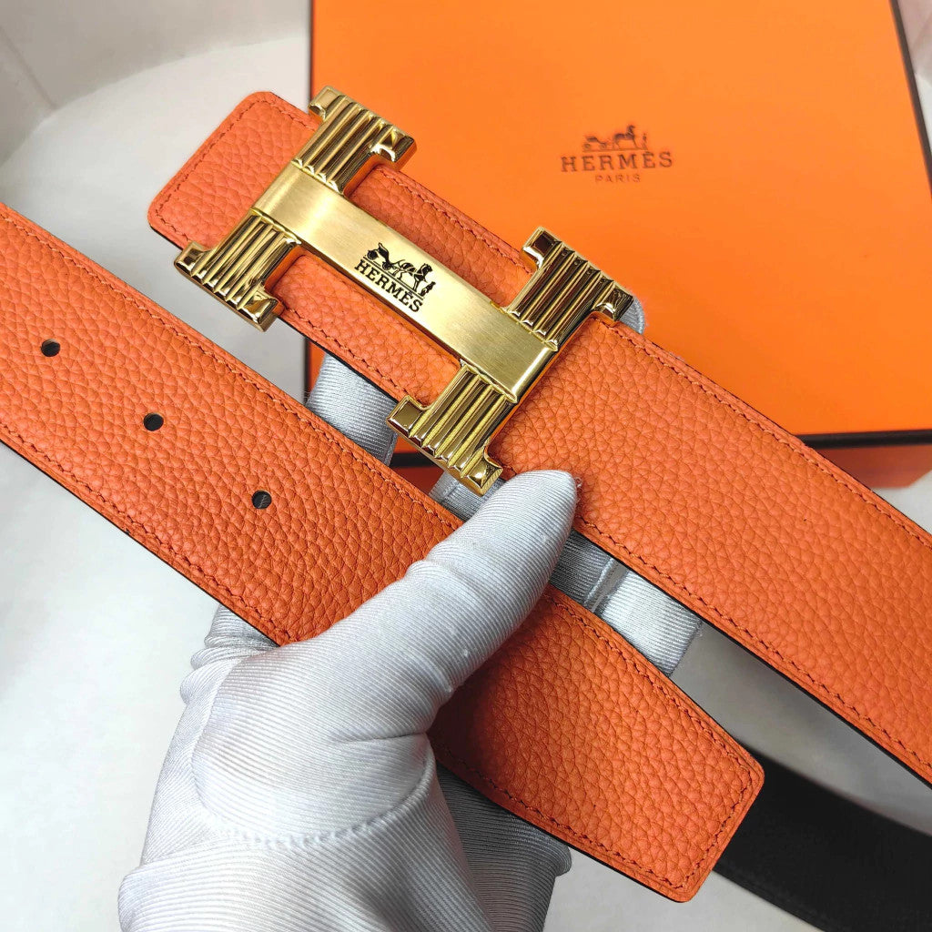 Hermès Constance Belt H Guillochée Buckle 38 mm