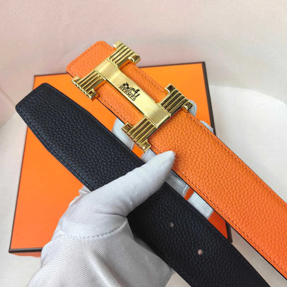 Hermès Constance Belt H Guillochée Buckle 38 mm